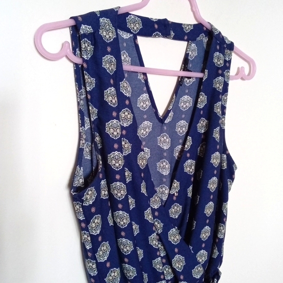 Bebop Boho Floral Contrasting Print Romper - Picture 2 of 10